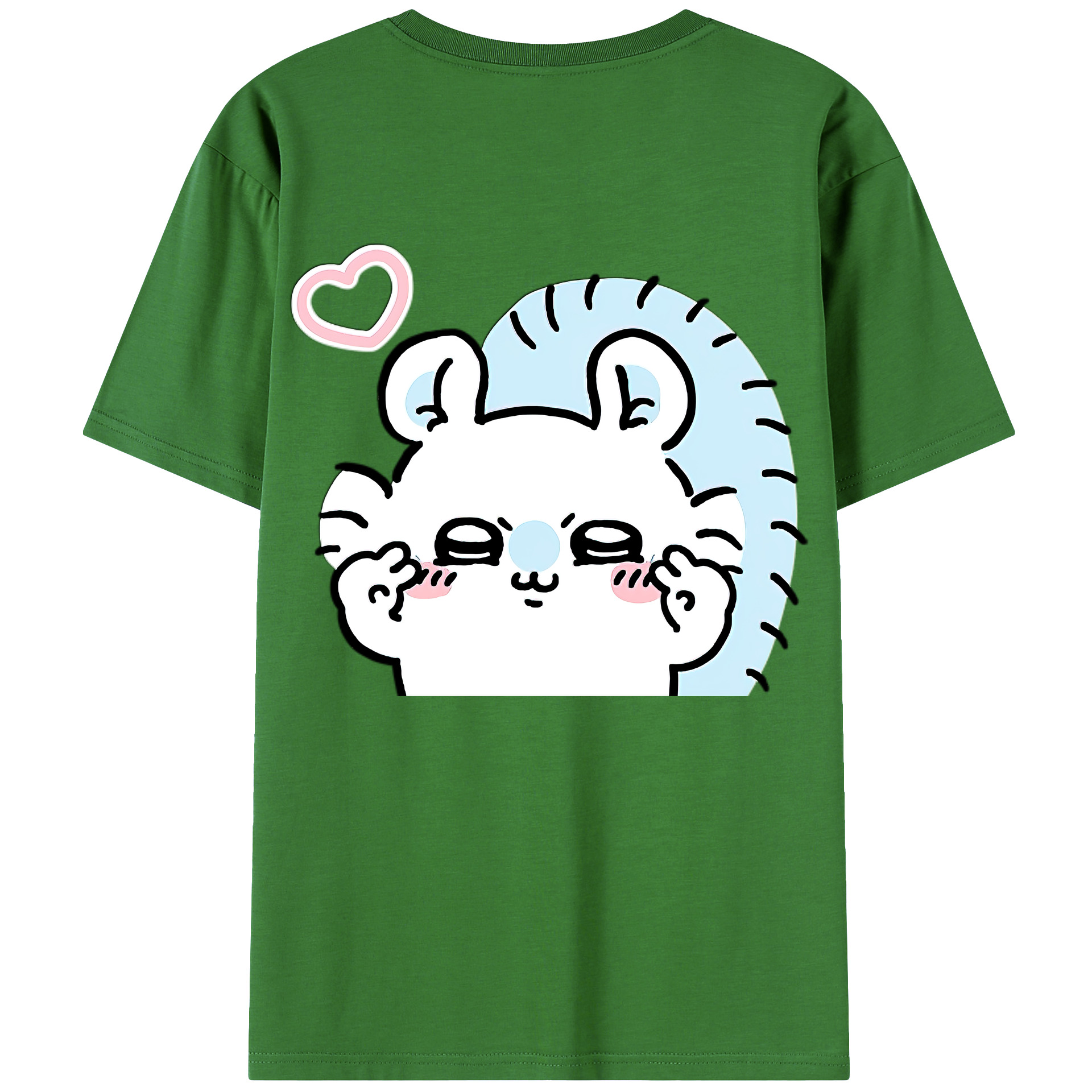 （画像用） ちいかわ モモンガ Chii-kawa Momonga レディース半袖Tシャツ(バックプリント)
